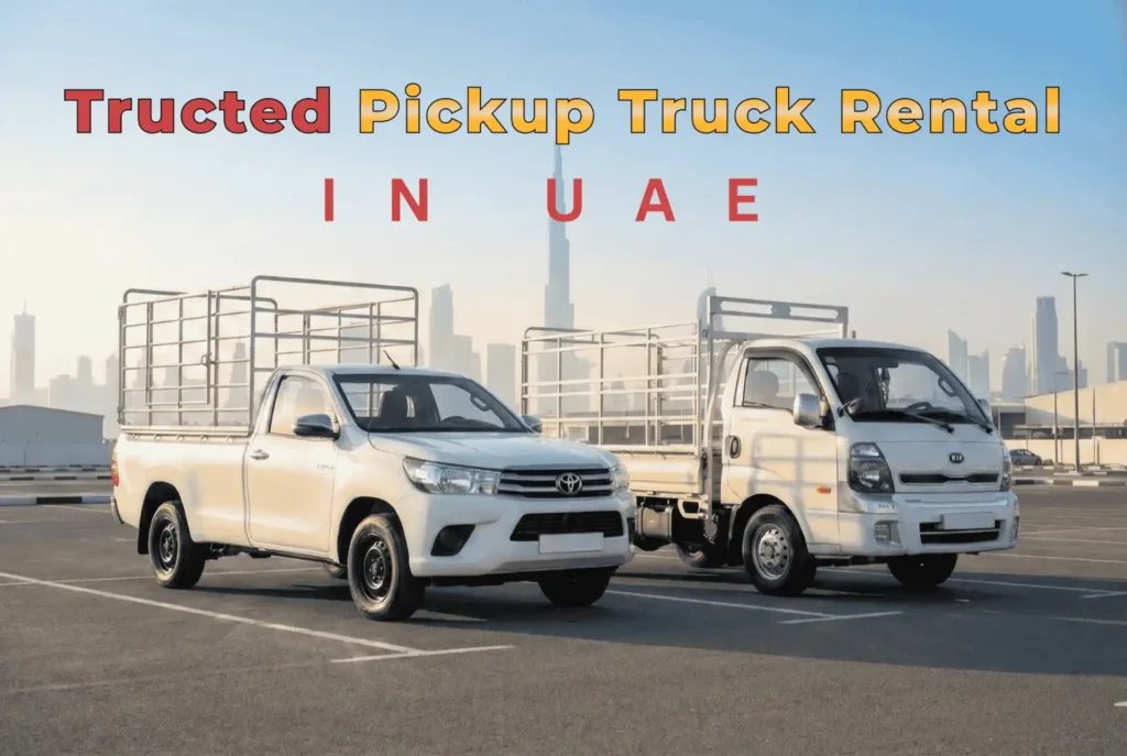 Affordable Pickup Truck Rental Company in Abu Dhabi