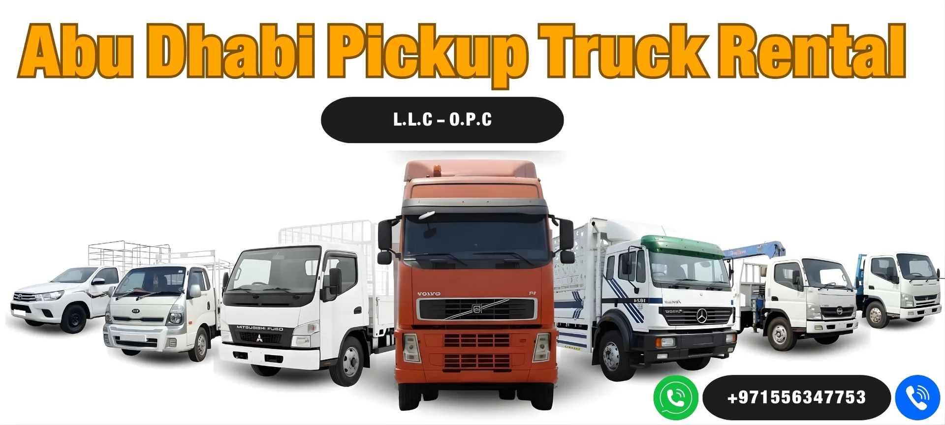 Abu Dhabi Pickup Truck Rental